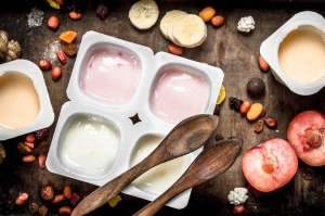 Exemplos de aplicação de aromas em iogurtes
