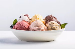 Exemplos de aplicação de aromas para sorvete