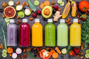 Exemplos de aromas para bebidas funcionais