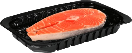 Exemplo de bandeja MAXONE utilizada para peixe