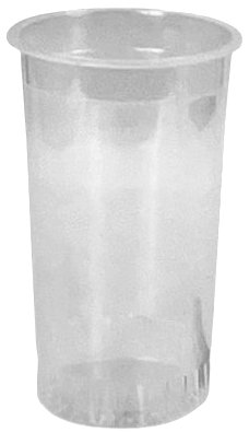 Pote para água PRT398 300ml fundo plano