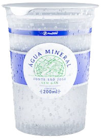Exemplo de pote disponível para linha água